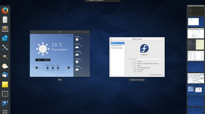 Things to do after fresh Fedora 22 installation